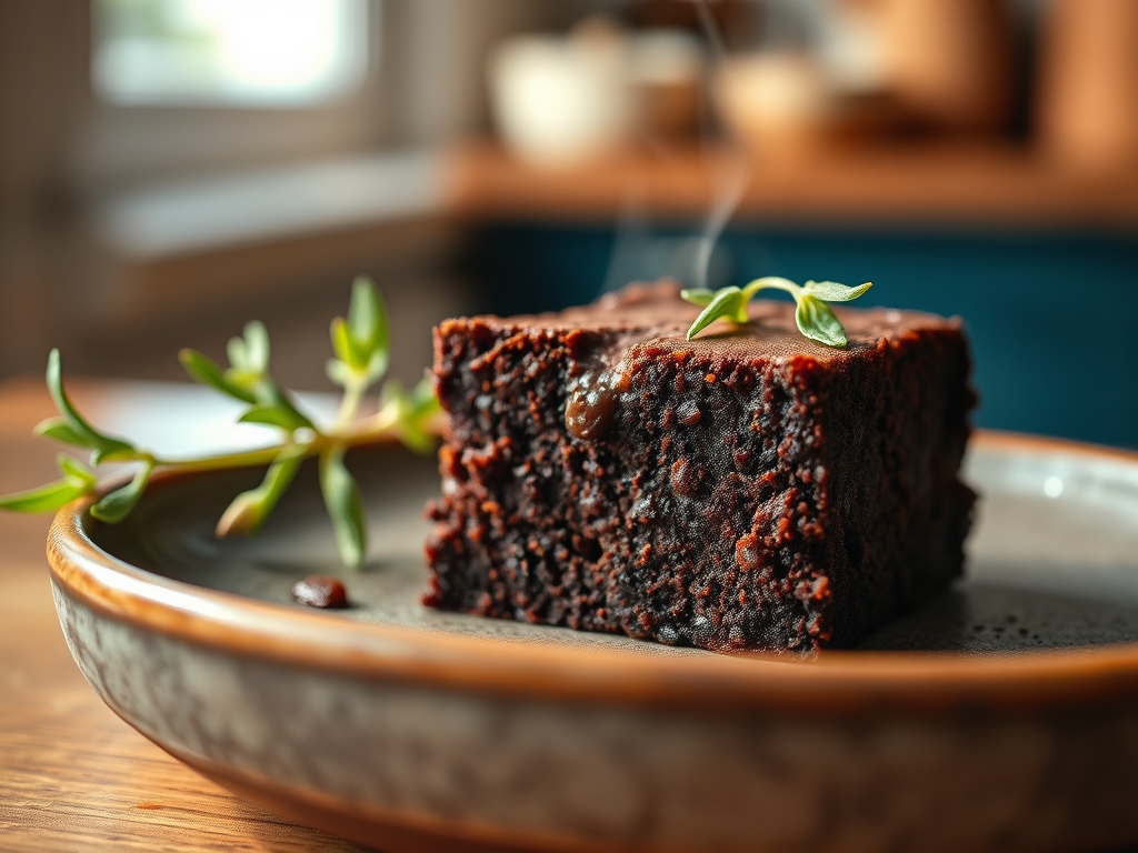 Dense Fudge Brownie