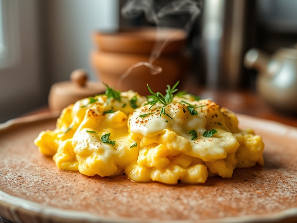 Soft Scrambled Eggs