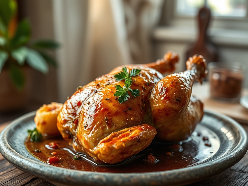 Smelling Roasted Chicken
